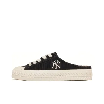 MLB Playball Mule Lightweight And Breathable Low Top Skateboard Shoes Unisex Black