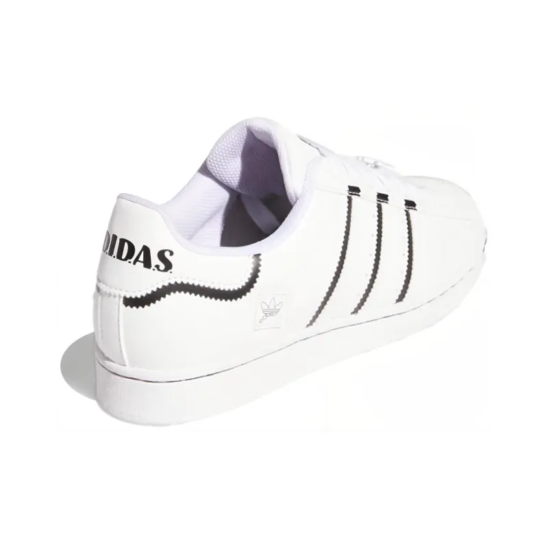 Adidas Superstar 'White Black'-3