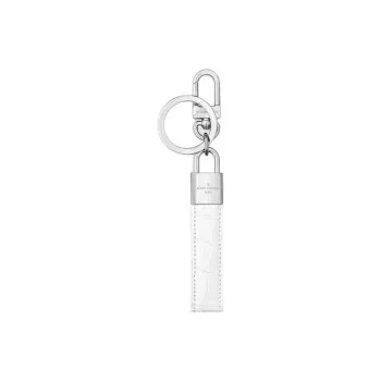 LOUIS VUITTON Keychains Men's Silver/White