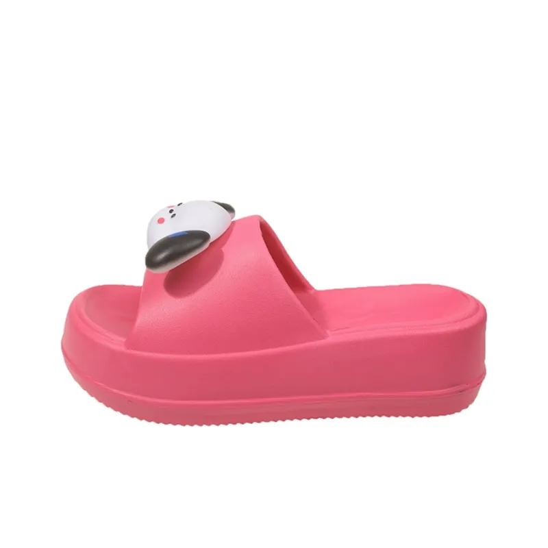 XMISTUO EVA Totem Cut-Out Quiet Slip-Resistant Odor-Resistant Slide Slippers Women's-0