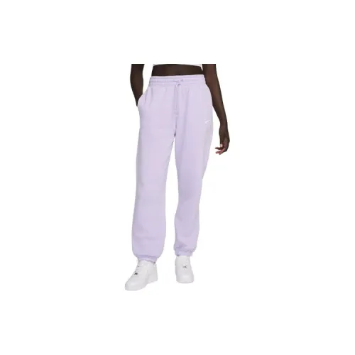 Nike Knitted Sweatpants Women's Purple Mist