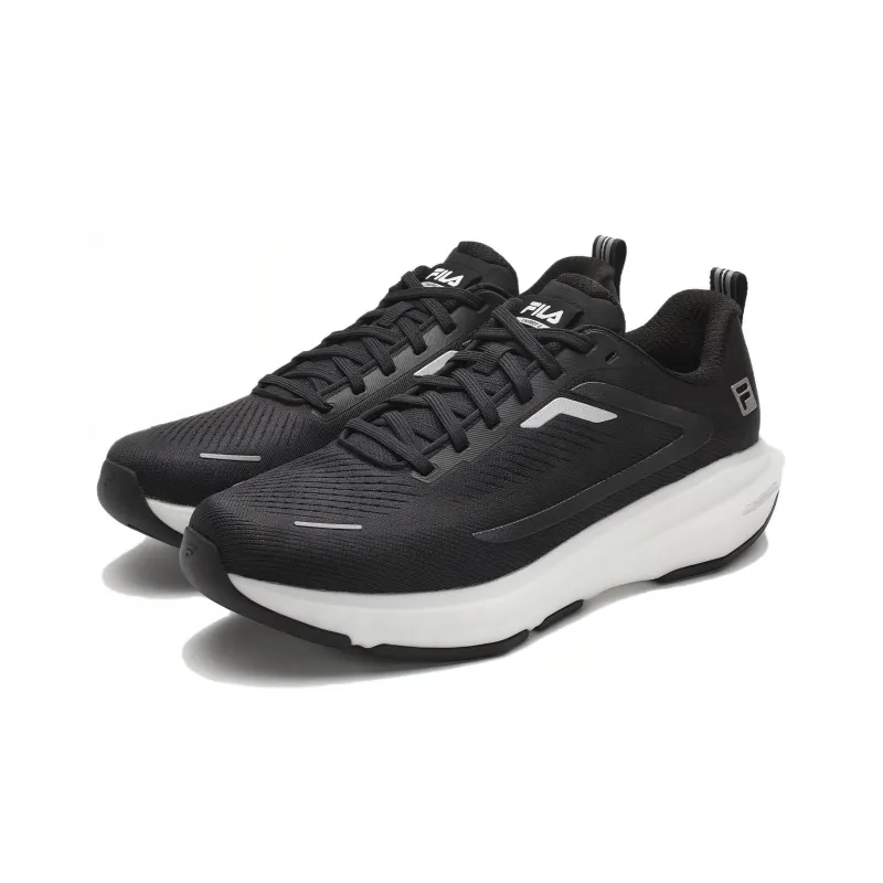 FILA ENERGY 2 Slip-Resistant Low-Top Casual Running Shoes Men's Steed Black-1