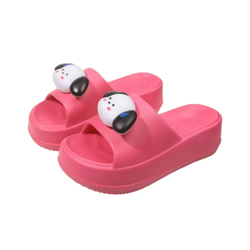 XMISTUO EVA Totem Cut-Out Quiet Slip-Resistant Odor-Resistant Slide Slippers Women's-1