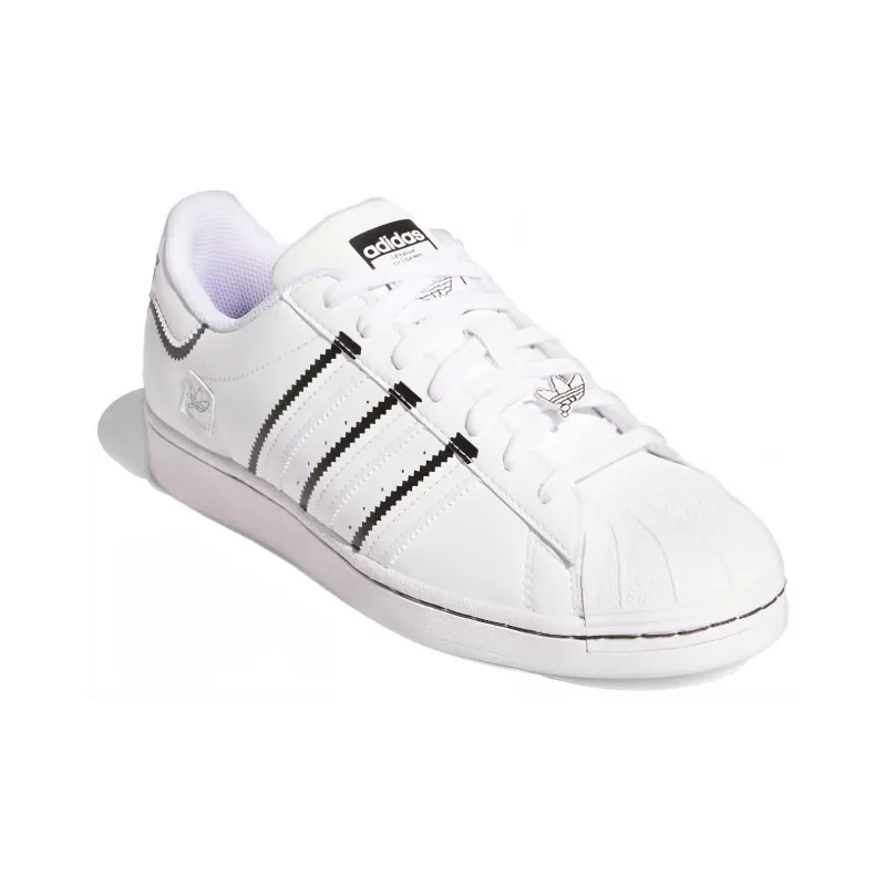 Adidas Superstar 'White Black'-2