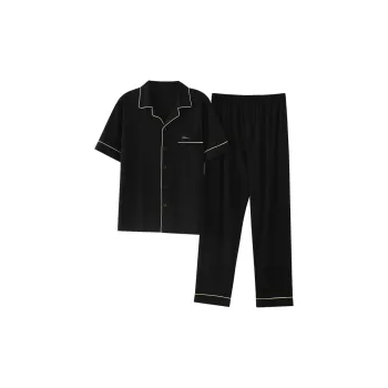 Mulong Family Pajama Set Men's Black