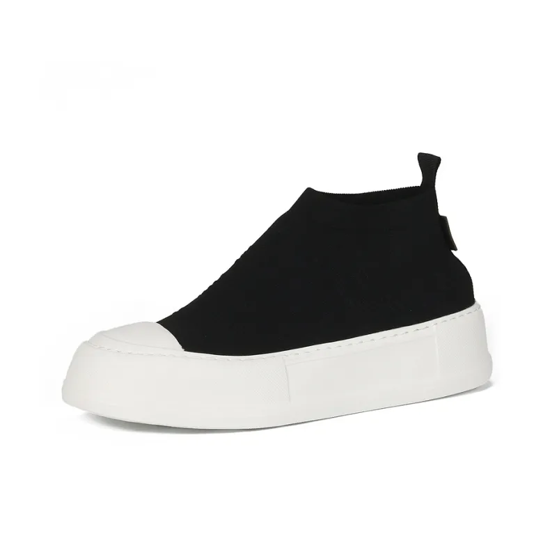 Thai Points Breathable Lightweight Mid Top Casual Shoes Men's-1
