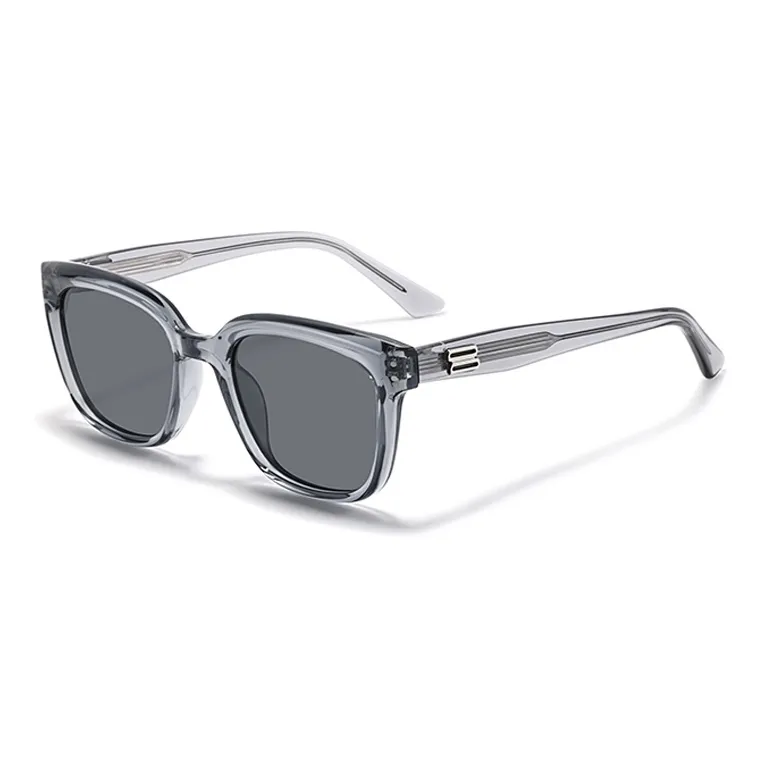 Sagawa Plate Frame Square Sunglasses Unisex-11