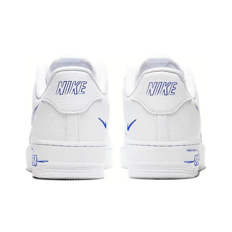 Nike Air Force 1 Low Sketch White Royal-4