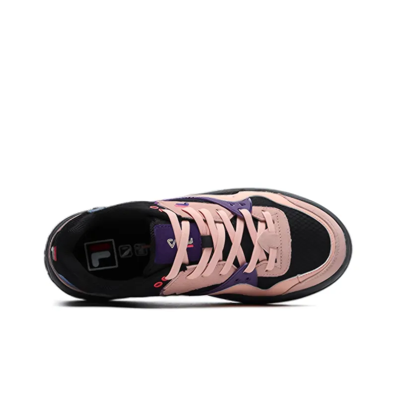 FILA FUSION Low Top Skate Sneakers 'Pink Black' Women's-2