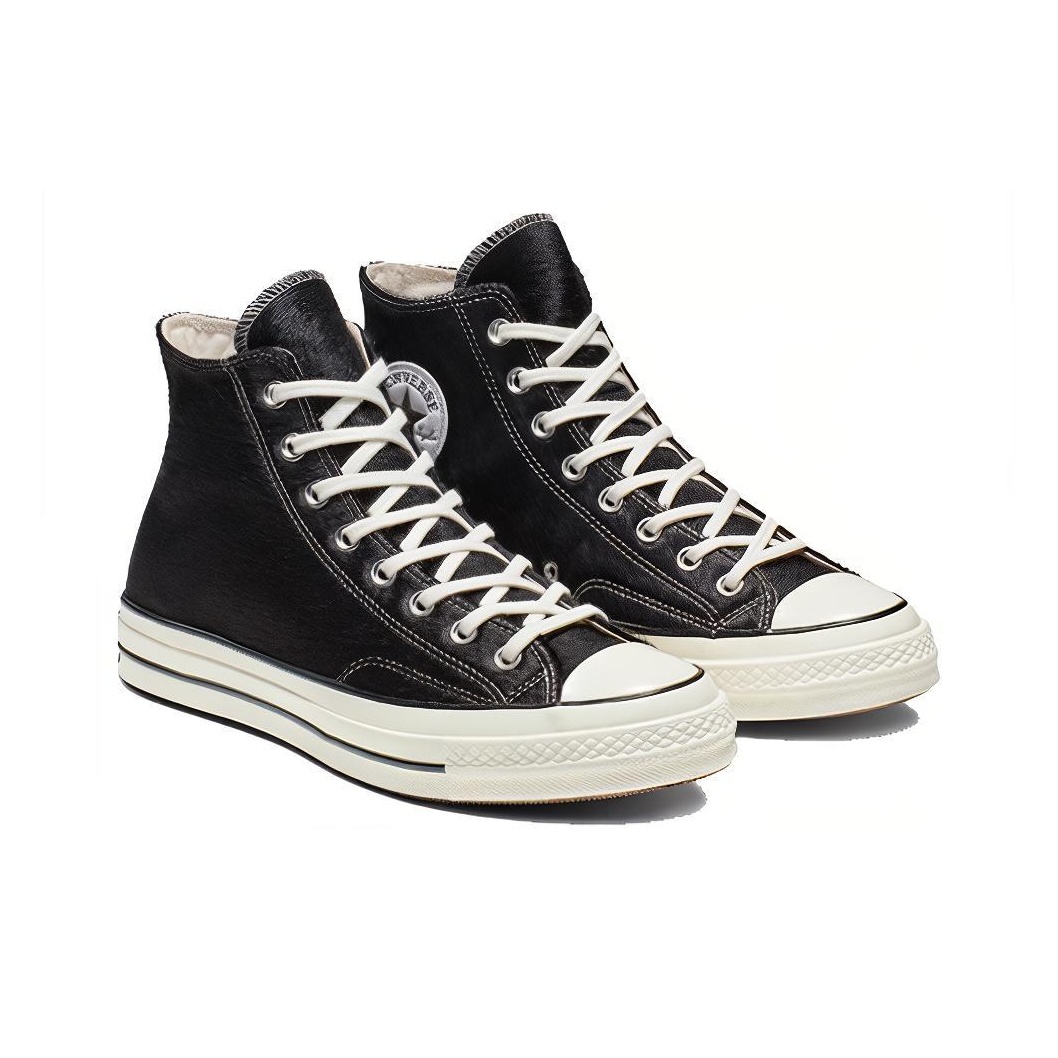 Converse Chuck Taylor All Star 70 Hi Pony Hair Black US M 11 Converse Chuck Taylor All Star 70 Hi Pony Hair Black US M 11