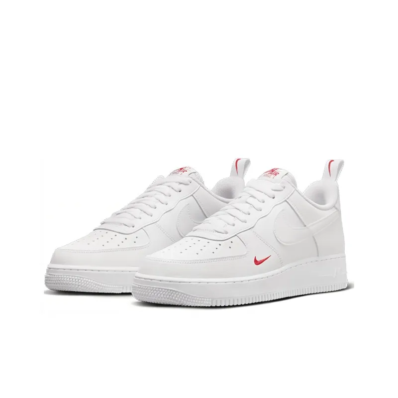 Nike Air Force 1 Low '07 Se White Red Mini Swoosh-2