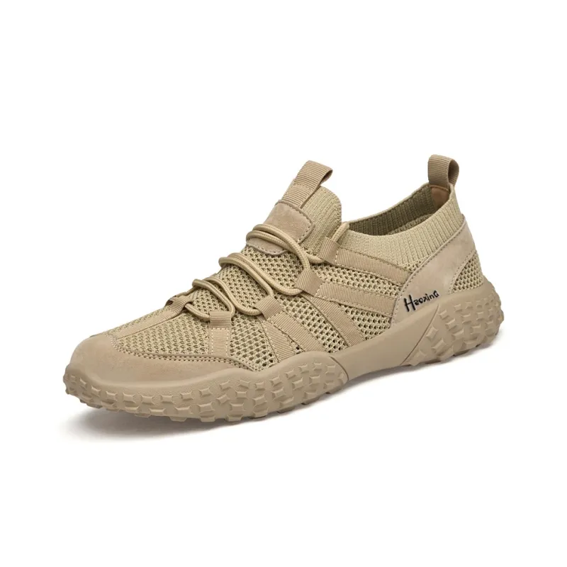 Extravagant Breathable And Wear resistant Low Top Men's Casual Shoes Men's Brown-1