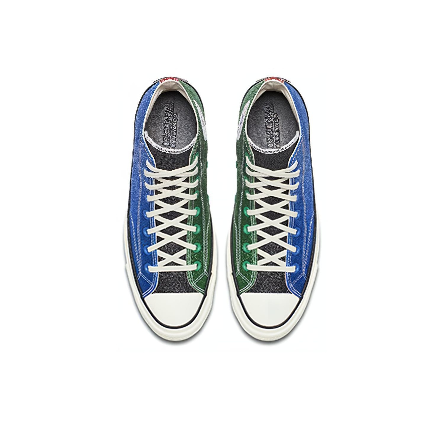 Blue jw anderson converse on sale