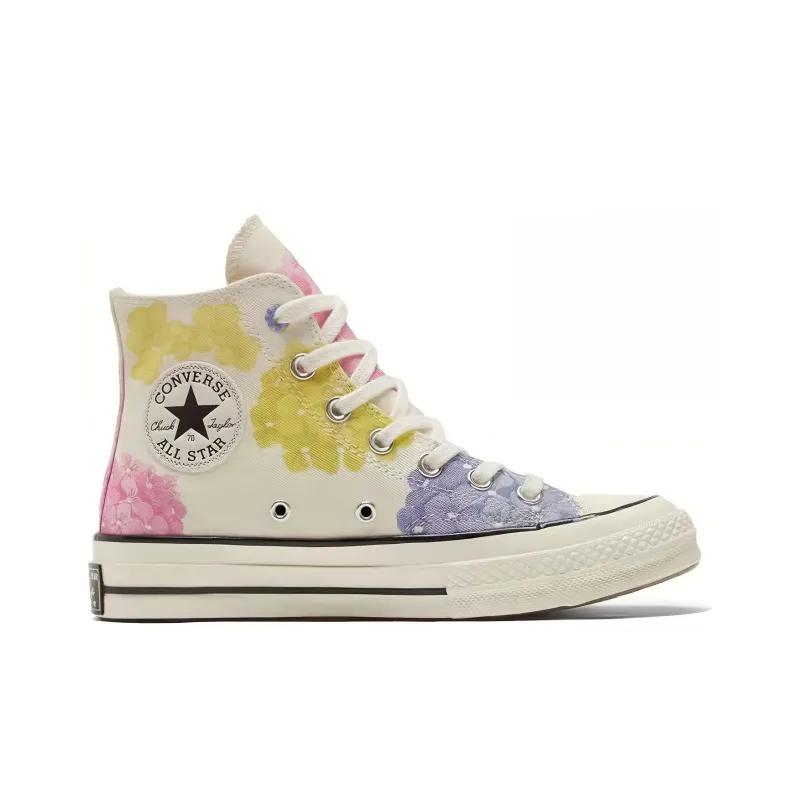 Converse Chuck Taylor All Star 70 Hi Floral Beige Women's-1