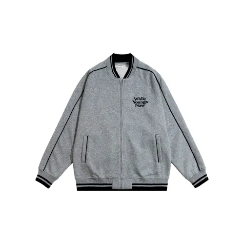 BORDERLESS BDLS Jackets Unisex Heather Gray