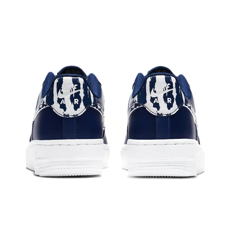 Nike Air Force 1 LV8 1 'Splatter Swoosh - Blue Void' GS-4