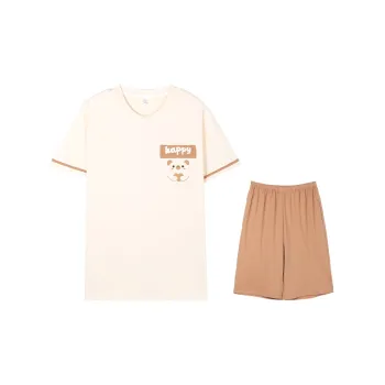 William Pajama Set Men's XGL 100% Cotton Men's ZA58228