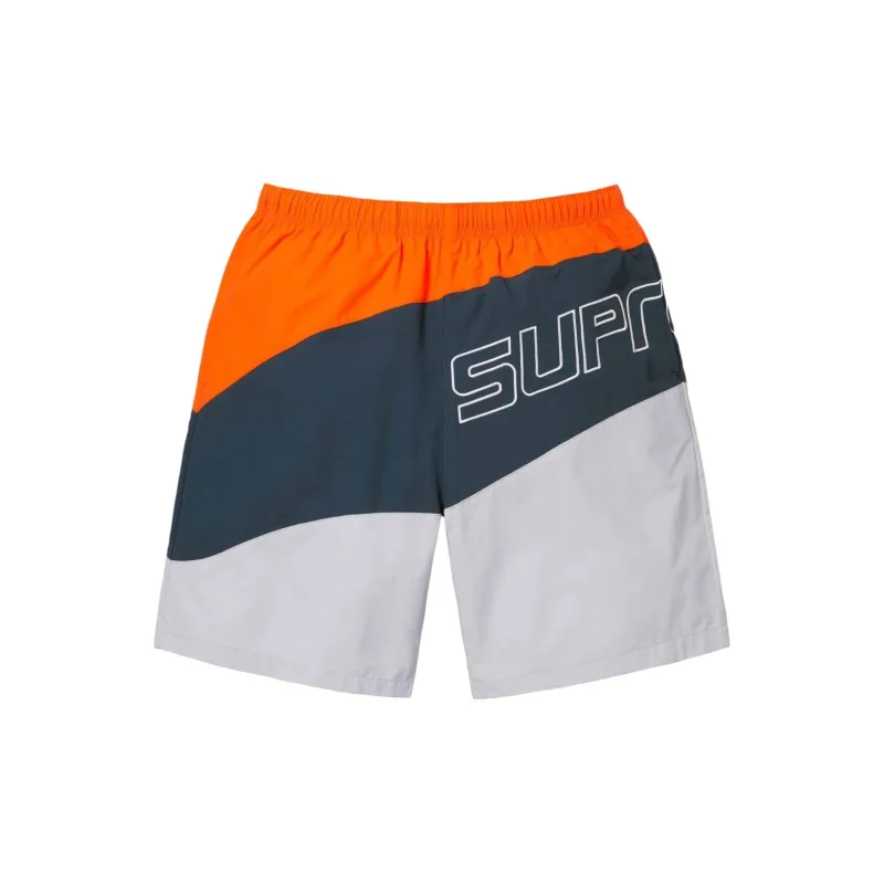 Supreme Curve Nylon Short Light Purple/Light Purple M - POIZON