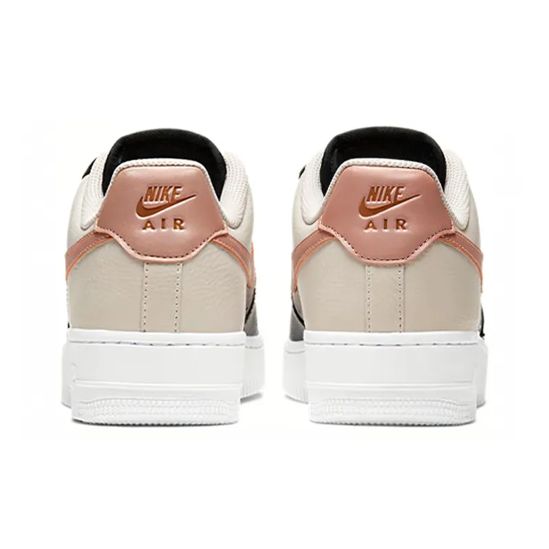 Nike Air Force 1 Low 07 Black Metallic Red Bronze Women's-4