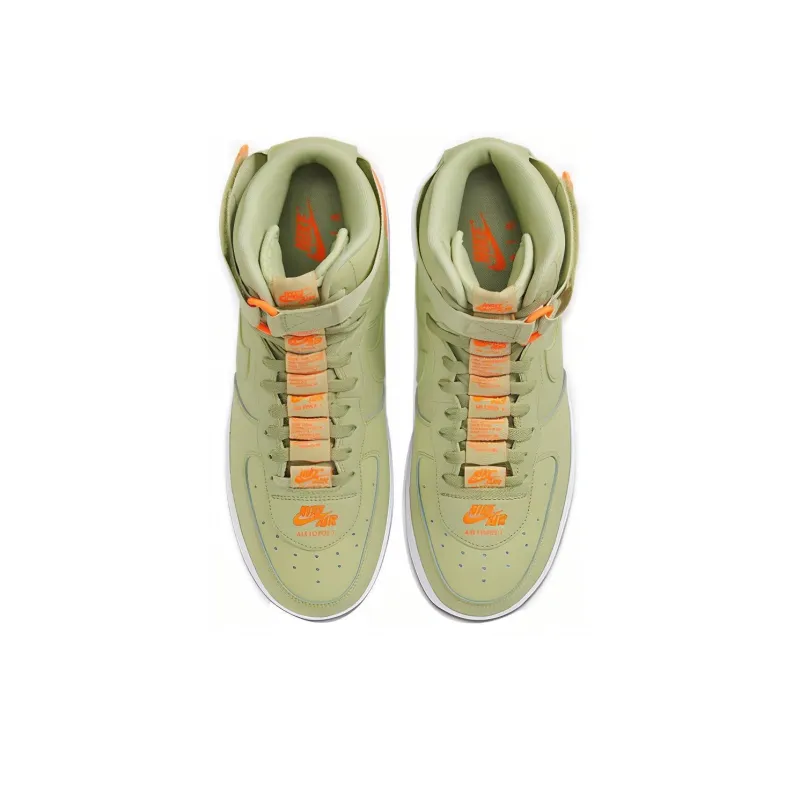 Nike Air Force 1 High Dual Air Olive Orange-3