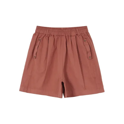 Han Chao attacked people Casual Shorts Women's Dark Red