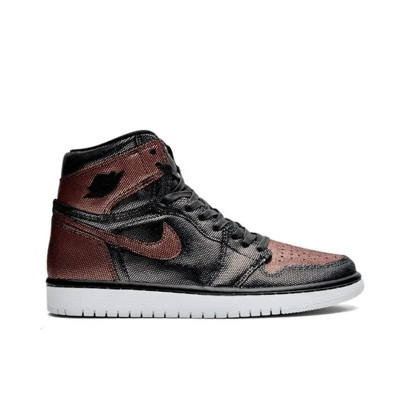 Jordan 1 Retro High Fearless Metallic Rose Gold Women's-1