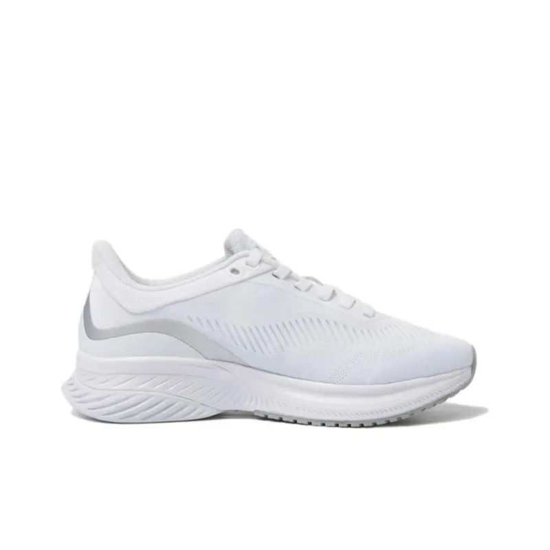Le Coq Sportif Cushioning Anti-Slip And Wear-Resistant Low-Top Running Shoes Unisex White Gray-1