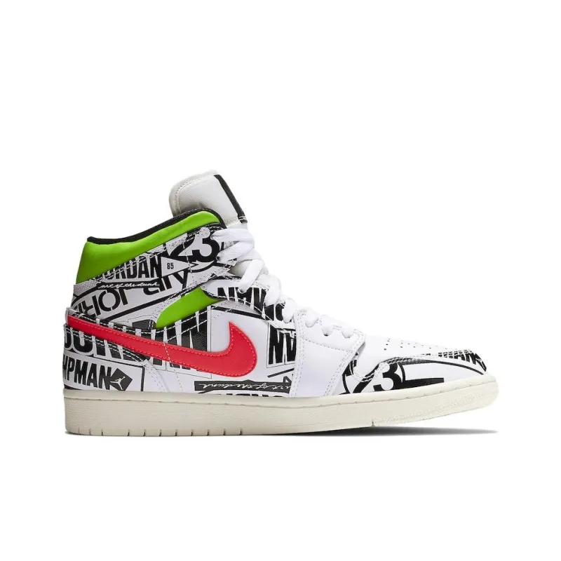 Jordan 1 Mid All Over Logos-1