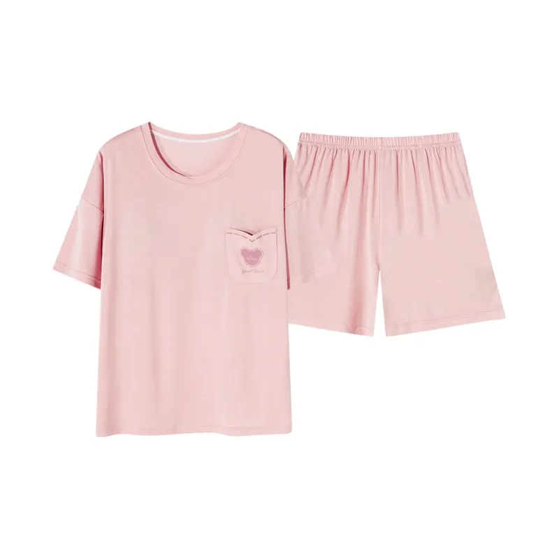 Follow The United States Pajama Set Women's Light Pink-0