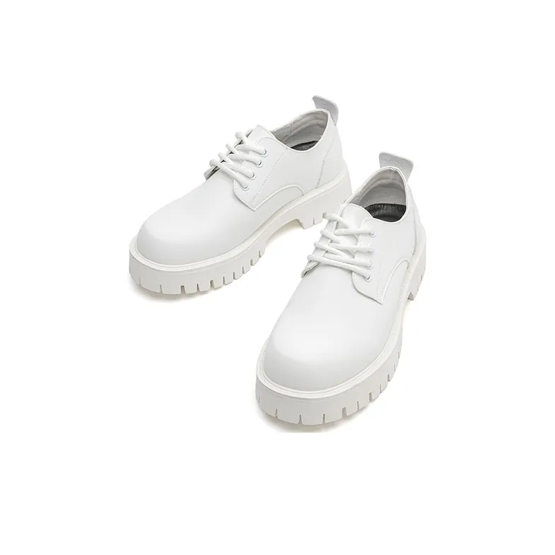 SOBB Men's Casual Shoes Men Low Top White/Black-4