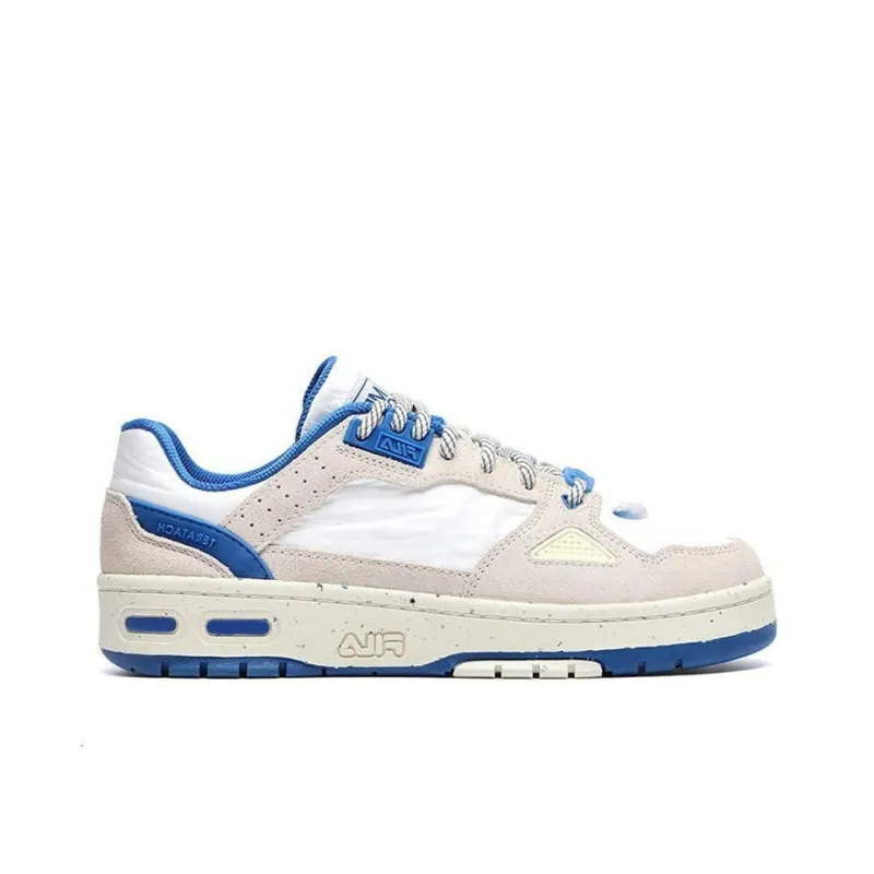 FILA FUSION X Marcelo Burlon Teratach Low Shoes 'Beige Blue' Women's-1