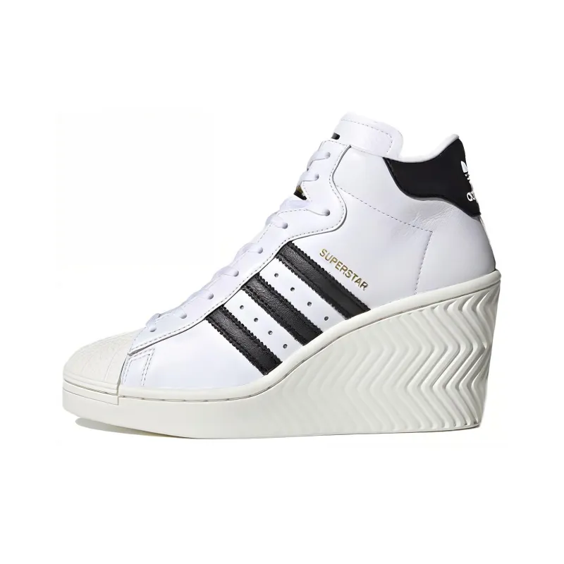 Superstar Women's Adidas Originals Ellure 'White Black' Women's-0