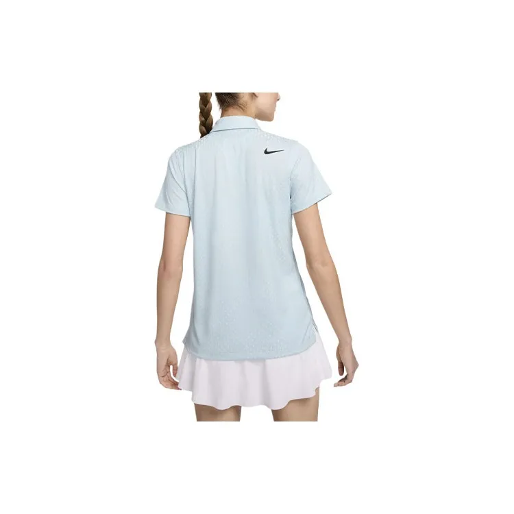 Nike Dri Fit Tour Polo Shirt Women's Glacier Blue-1
