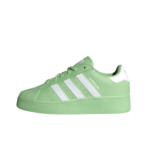 Adidas Superstar XLG Semi Green Spark Cloud White Women's