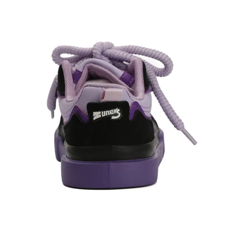 Zun'er Support Lightweight Low-Top Skateboard Shoes Unisex-25