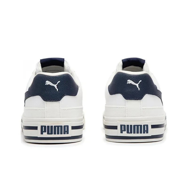 PUMA Court Classic Vulc 'White Black'-2