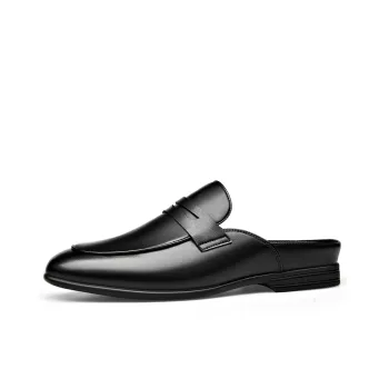 Romon Wrap toe Slippers Men's Black