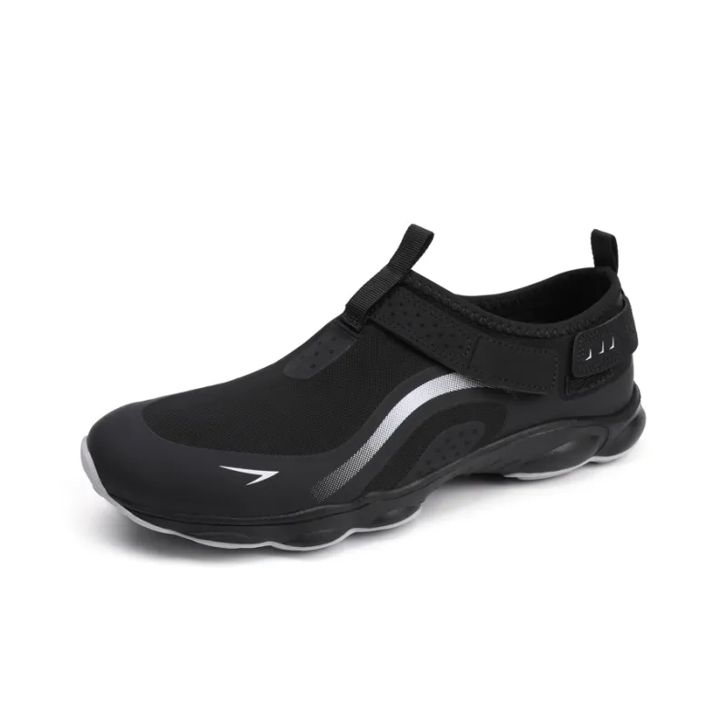 Camssoo Indoor Fitness Swim Water Shoes River Trekking Shoes Unisex Black-1