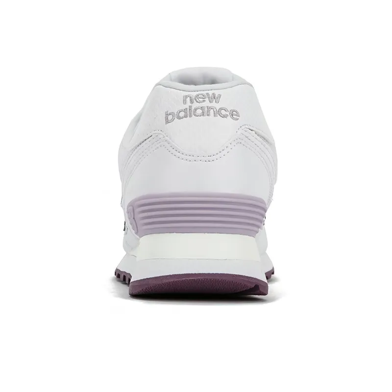 New Balance 574 White/Purple Women's-3