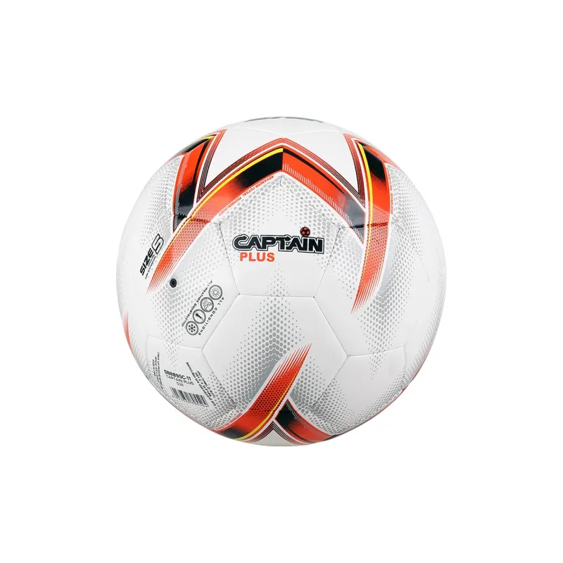 Star Size 5 Soccer TPU Machine Stitched Soccer Ball Unisex Orange-3