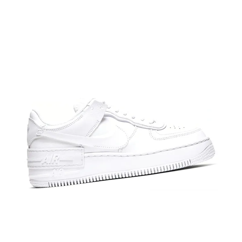 Nike Air Force 1 Low Shadow Triple White Women's-1