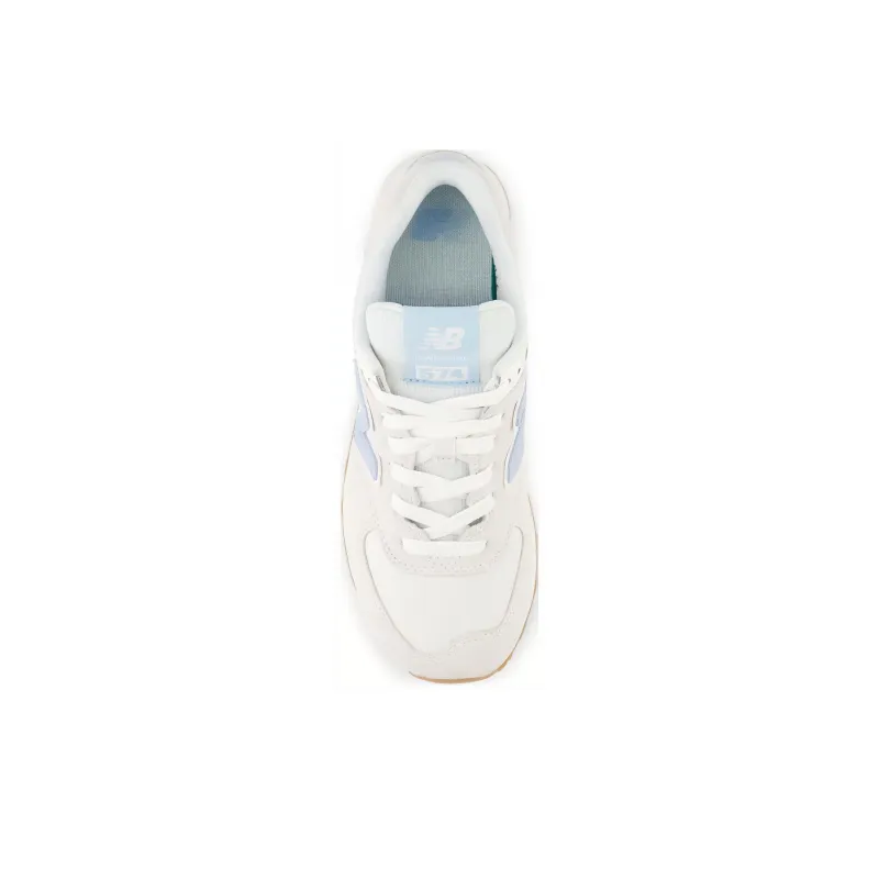 New Balance 574 Beige Ecru Blue Angora Women's-2