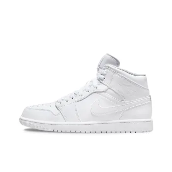 JORDAN 1 Mid Triple White