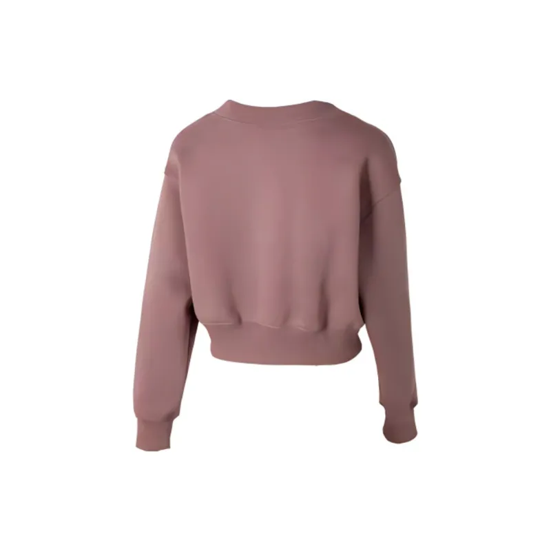 Nike Sportswear Phoeni Sweatshirt Women's Smokey Mauve Red-1