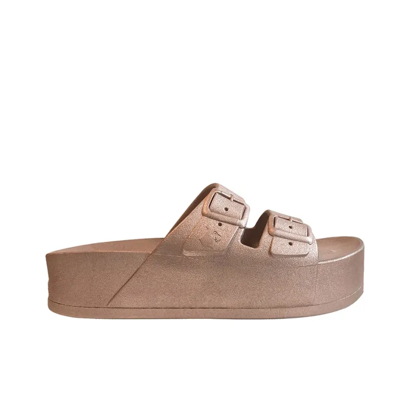 Cacatoès Beach Sandals Unisex Gold-1