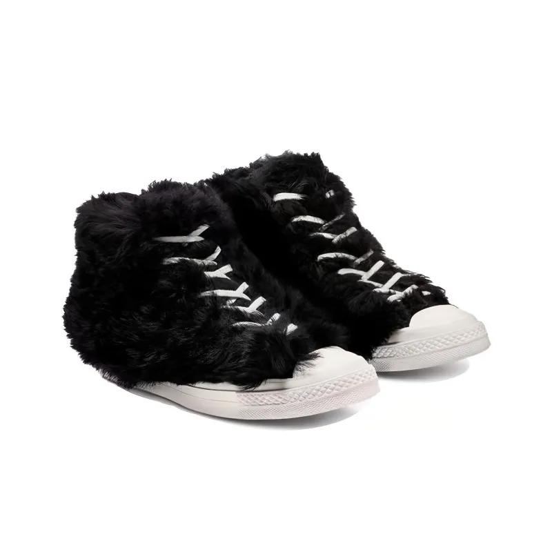 Converse Chuck Taylor All Star 70 Hi Ambush Fuzzy Black-2
