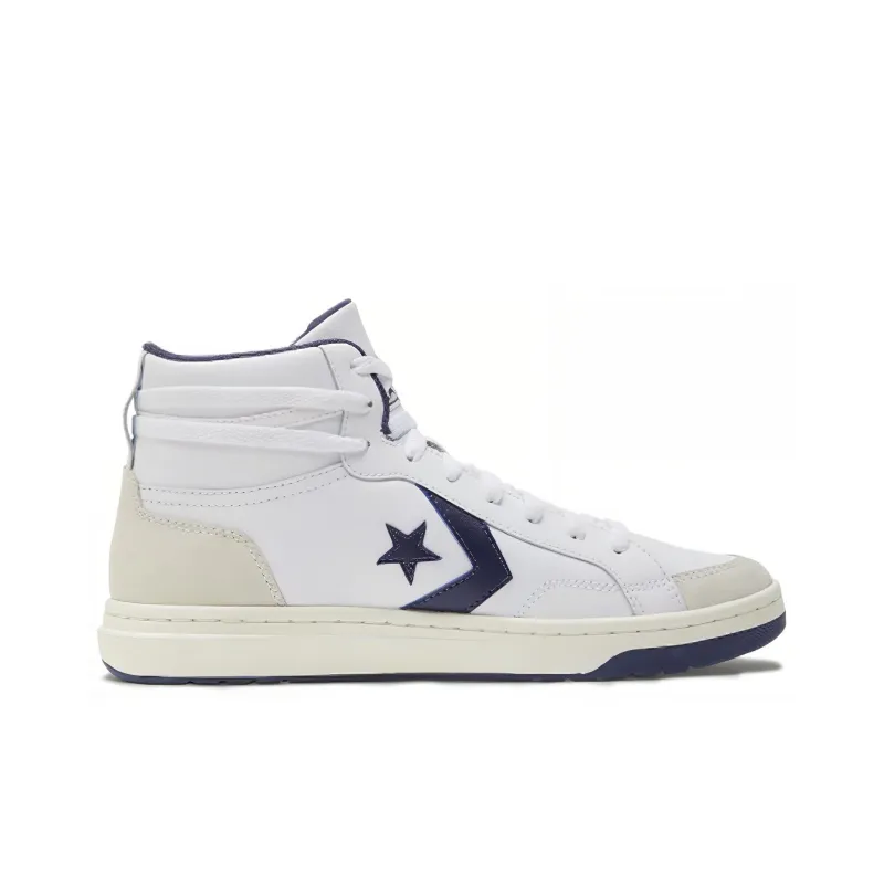Converse Pro Blaze White Navy-1
