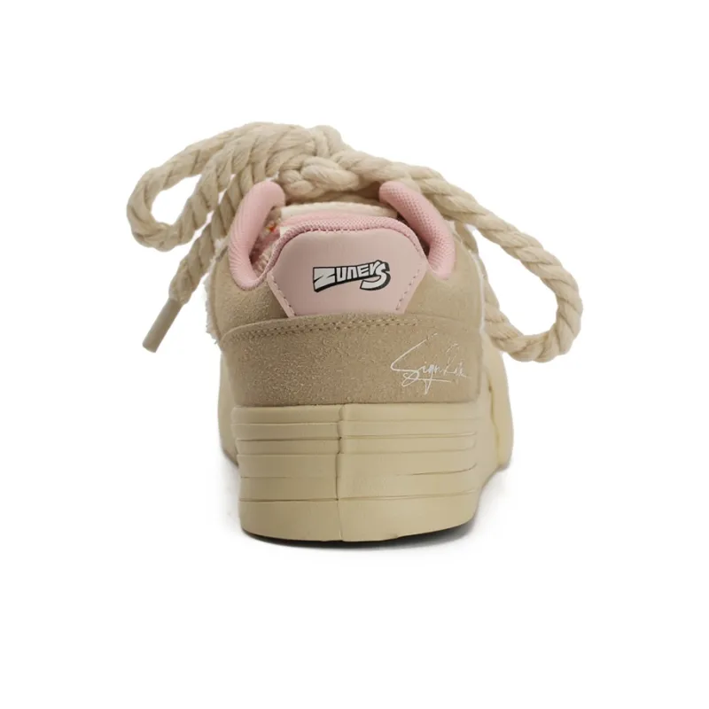 Zun'er Coverage Cushioning Impact Resistance Low-Top Skateboard Shoes Unisex-4