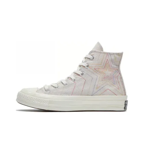 Converse Chuck Taylor All Star 70 Hi Exploding Star White