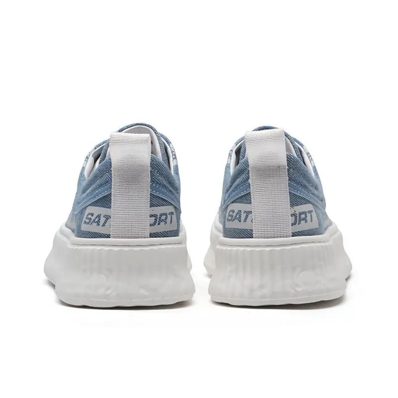 SATCHI SPORT Slip Resistant, Abrasion Resistant, Breathable Low Top Skateboard Shoes Men's-8